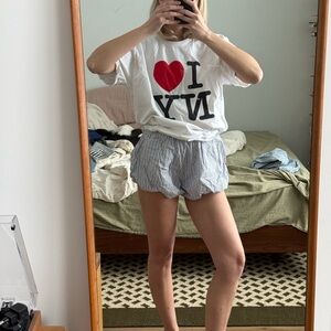 Posse Aurelia Shorts - Blue Stripe